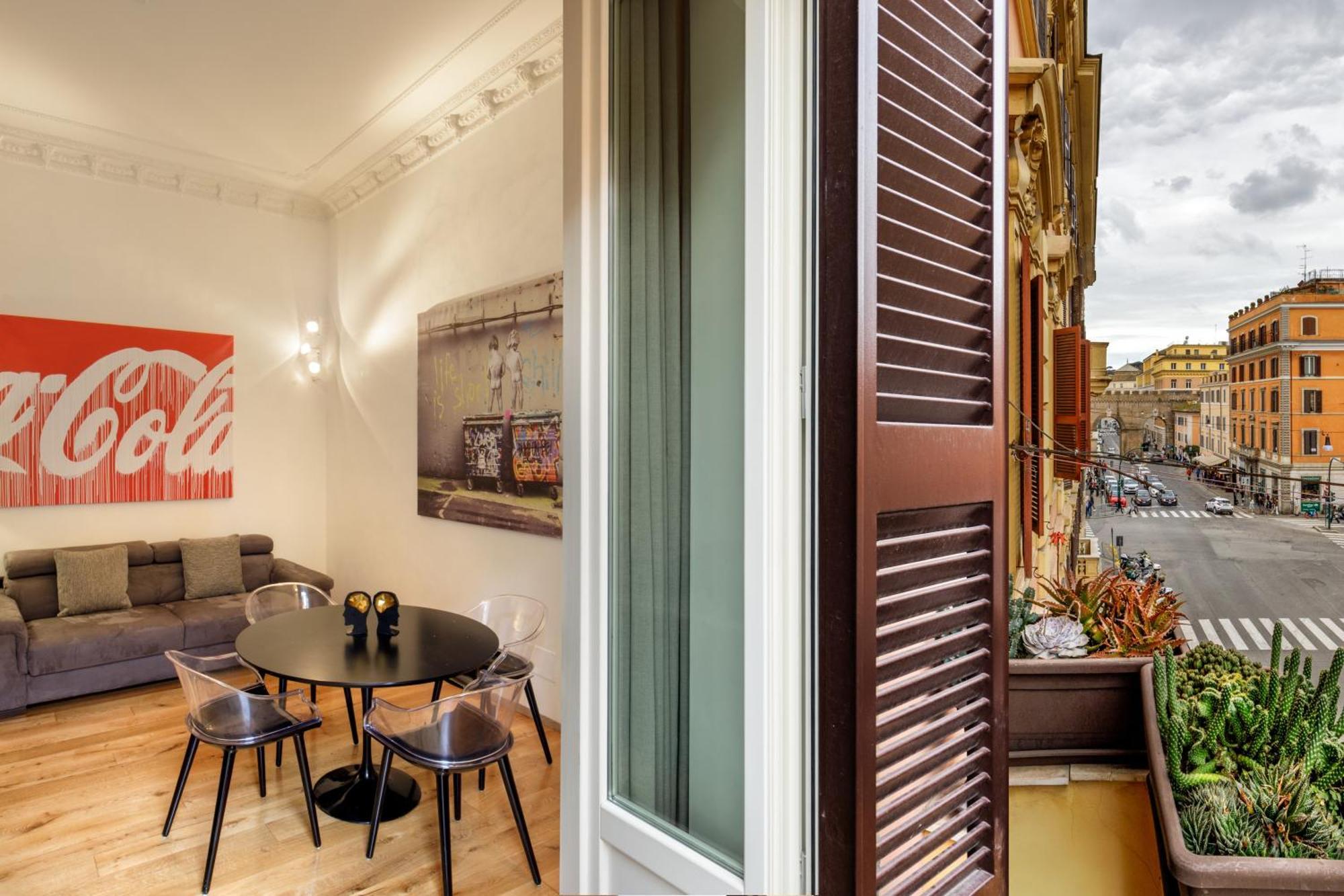 Porta Castello Charme Apartment Рим Екстериор снимка